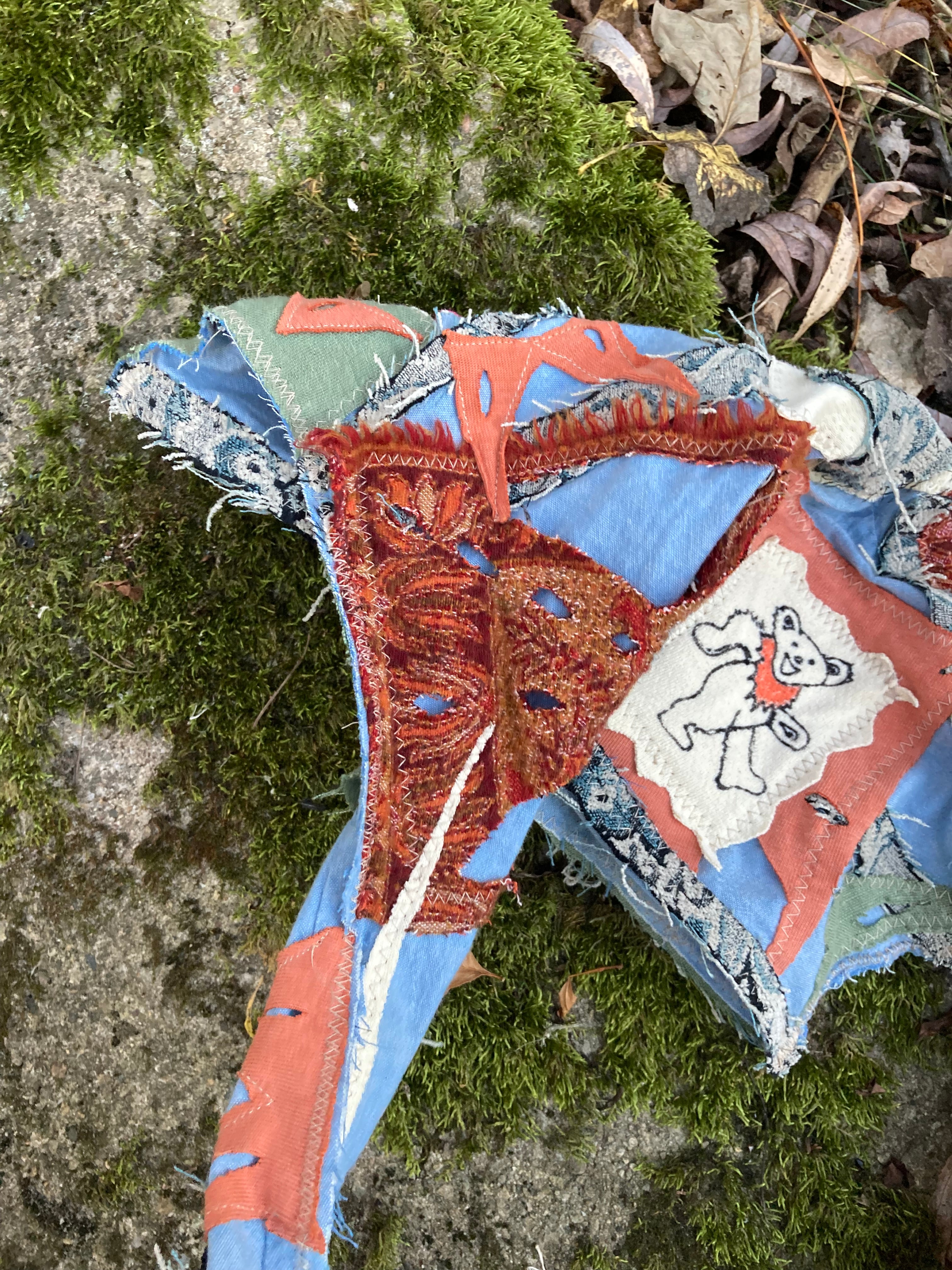 grateful dead patchwork hat