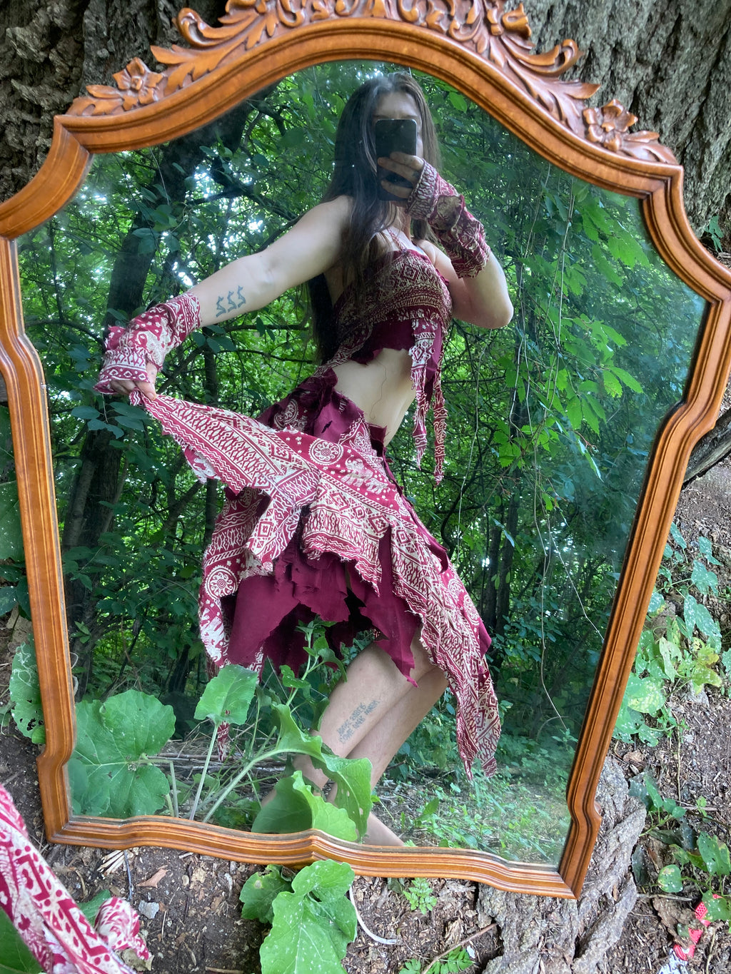 three piece cotton fairy dress