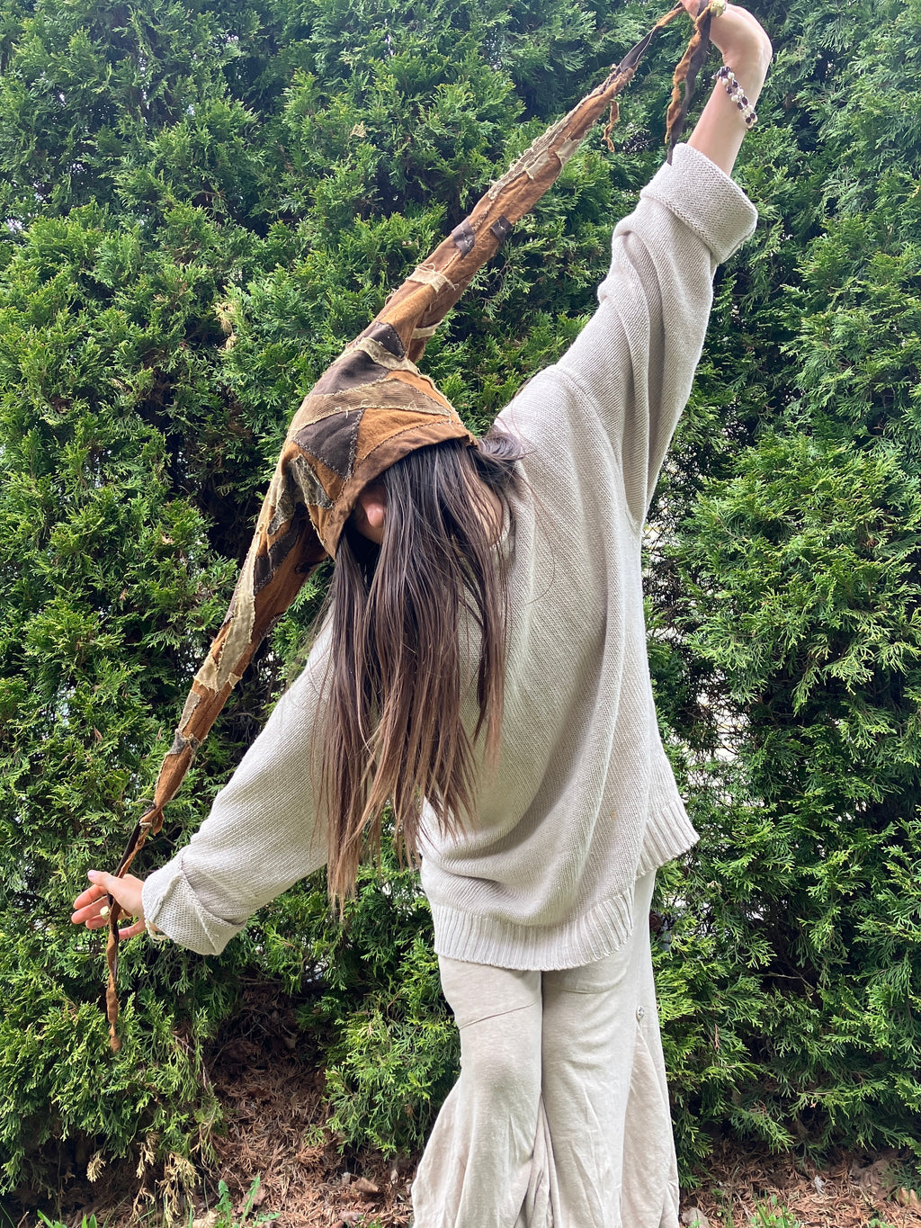 cotton patchwork hat