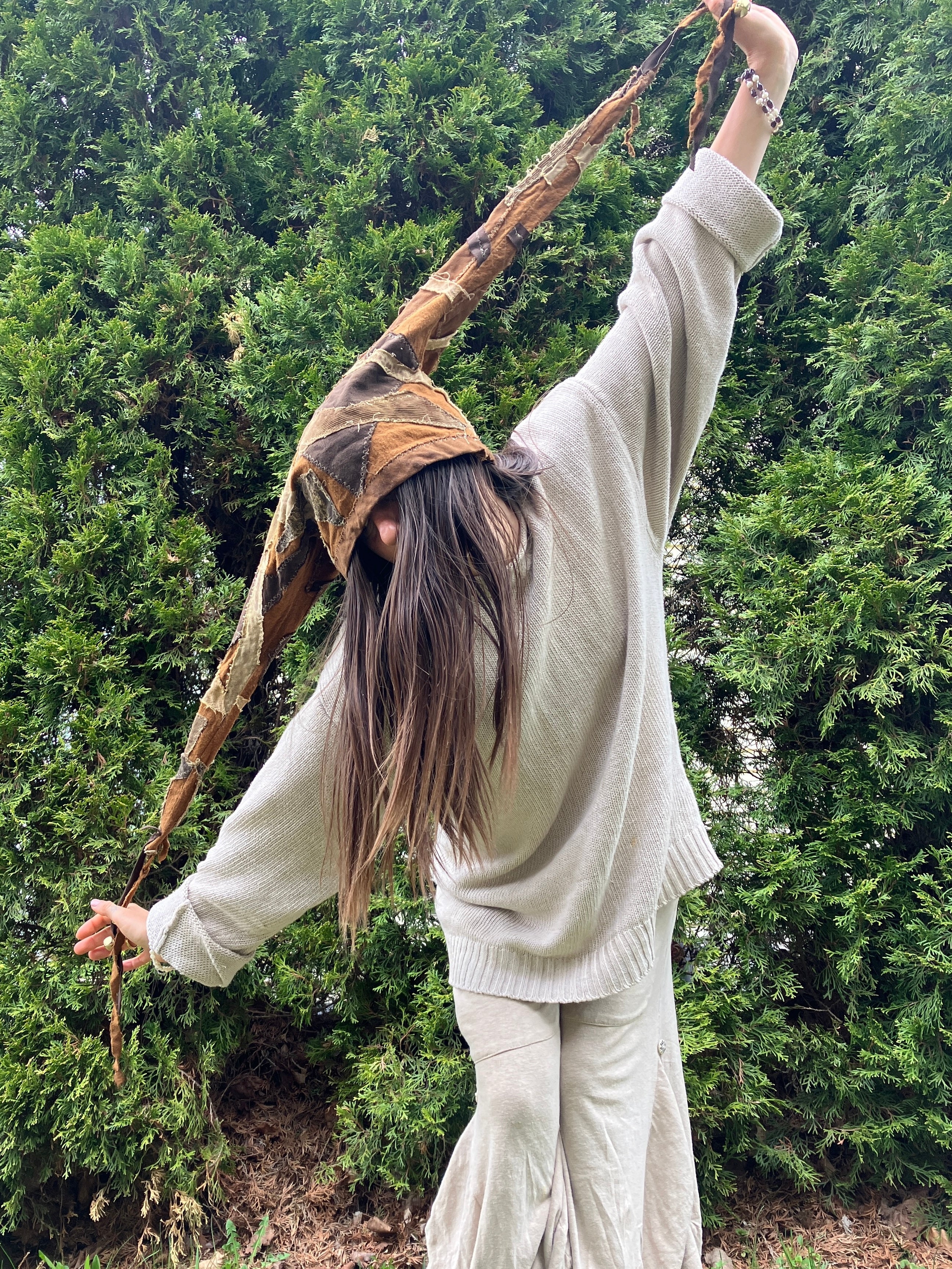 cotton patchwork hat