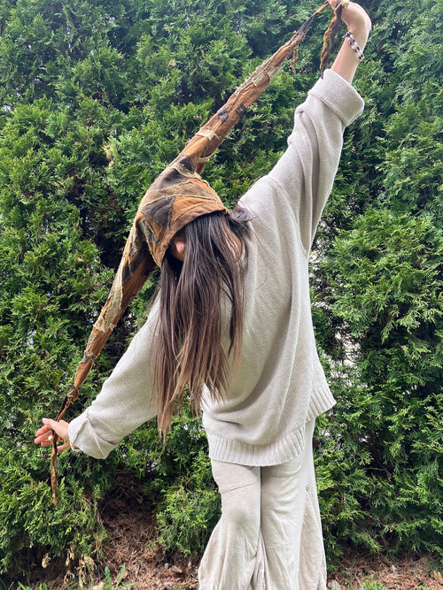 cotton patchwork hat