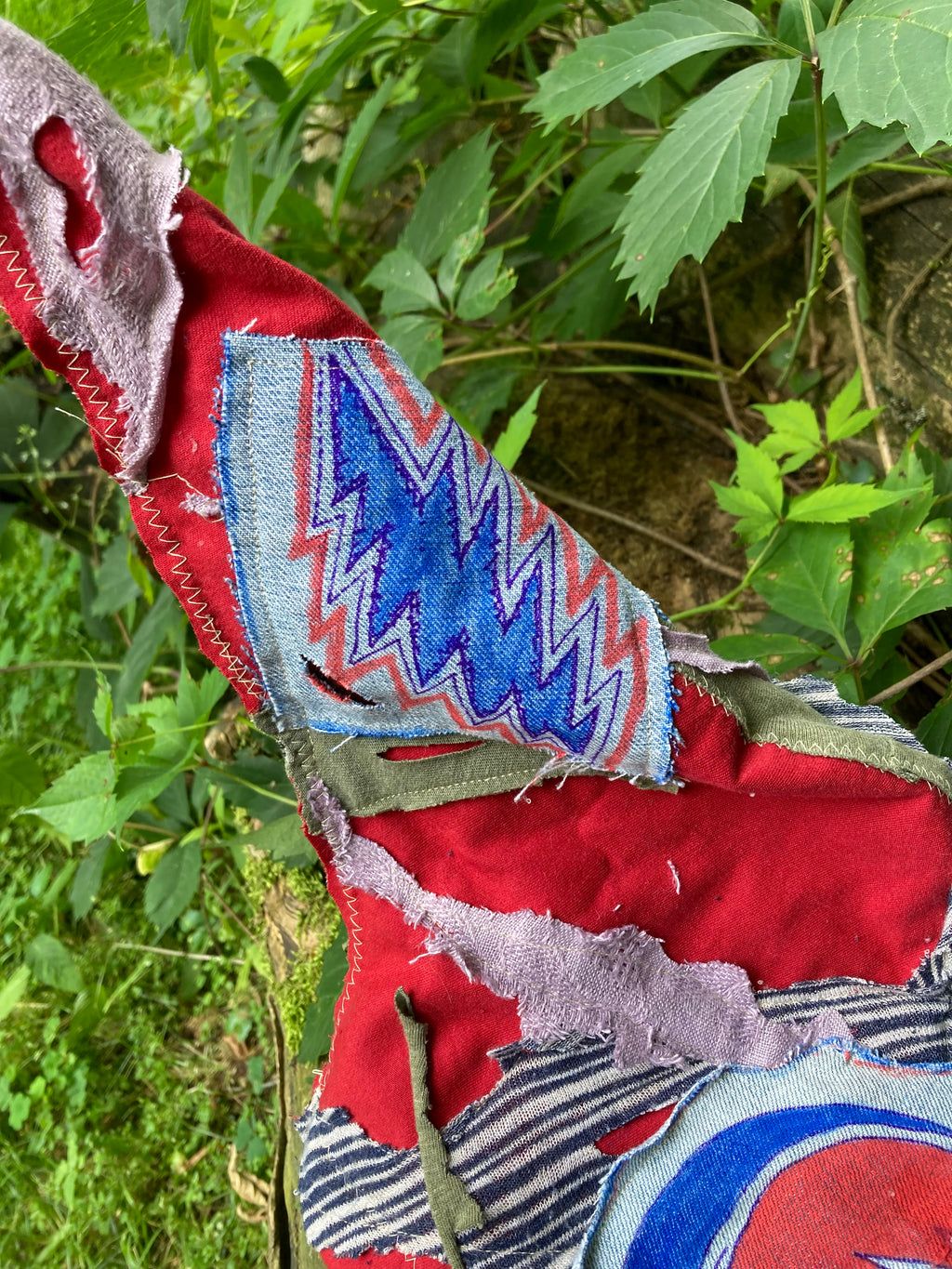 grateful dead x zed's dead patchwork hat