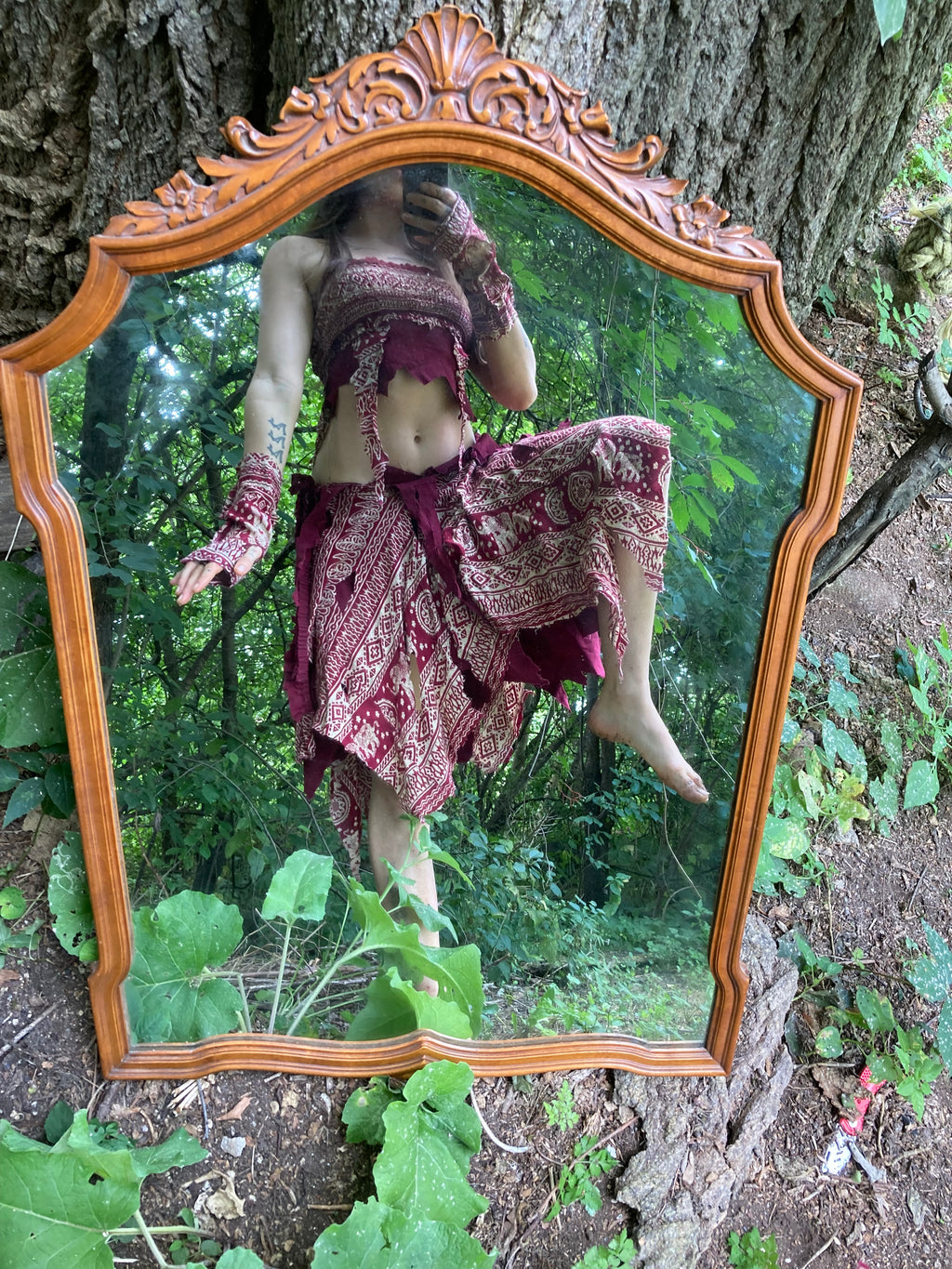 three piece cotton fairy dress