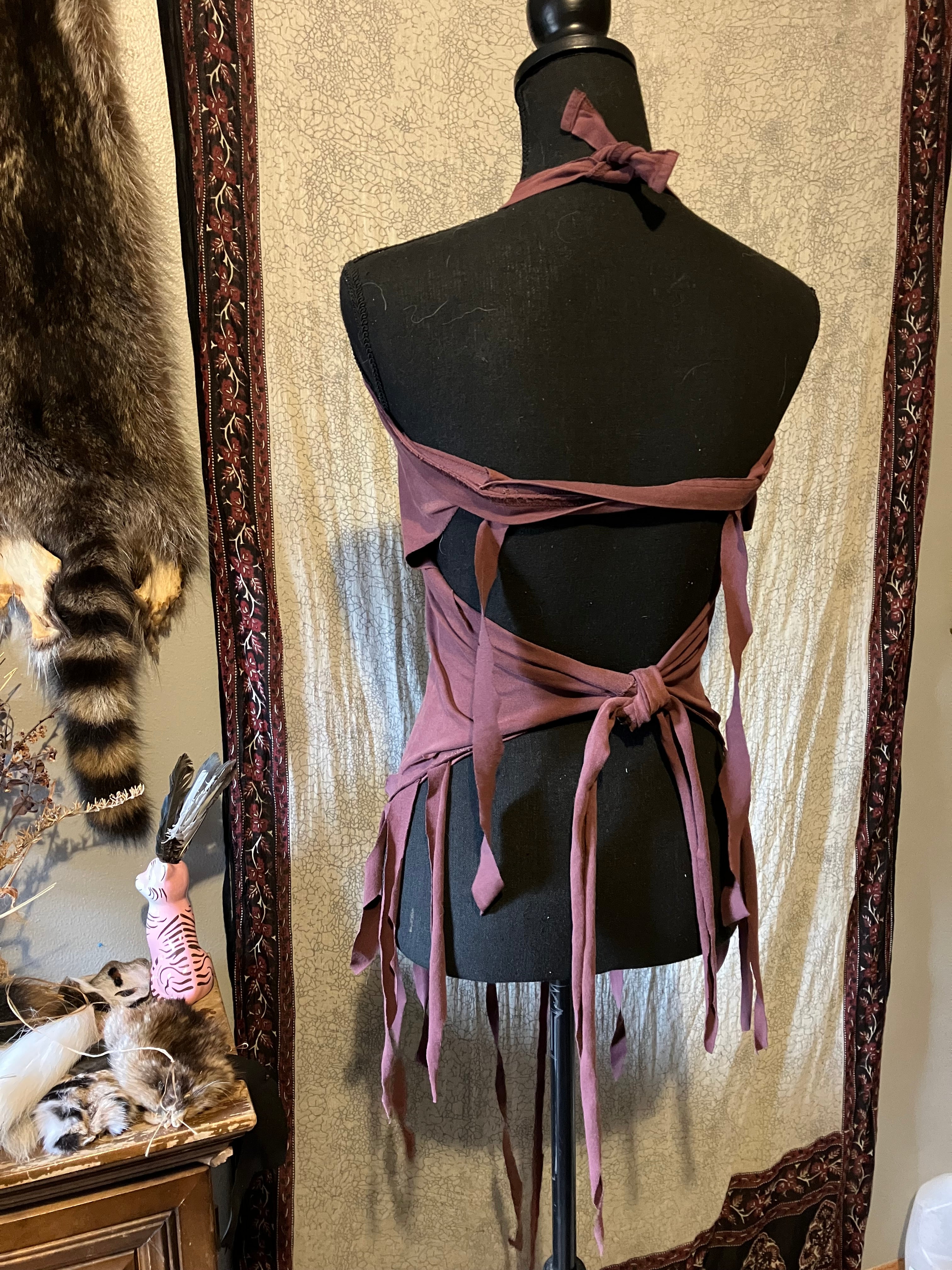 cotton butterfly tank