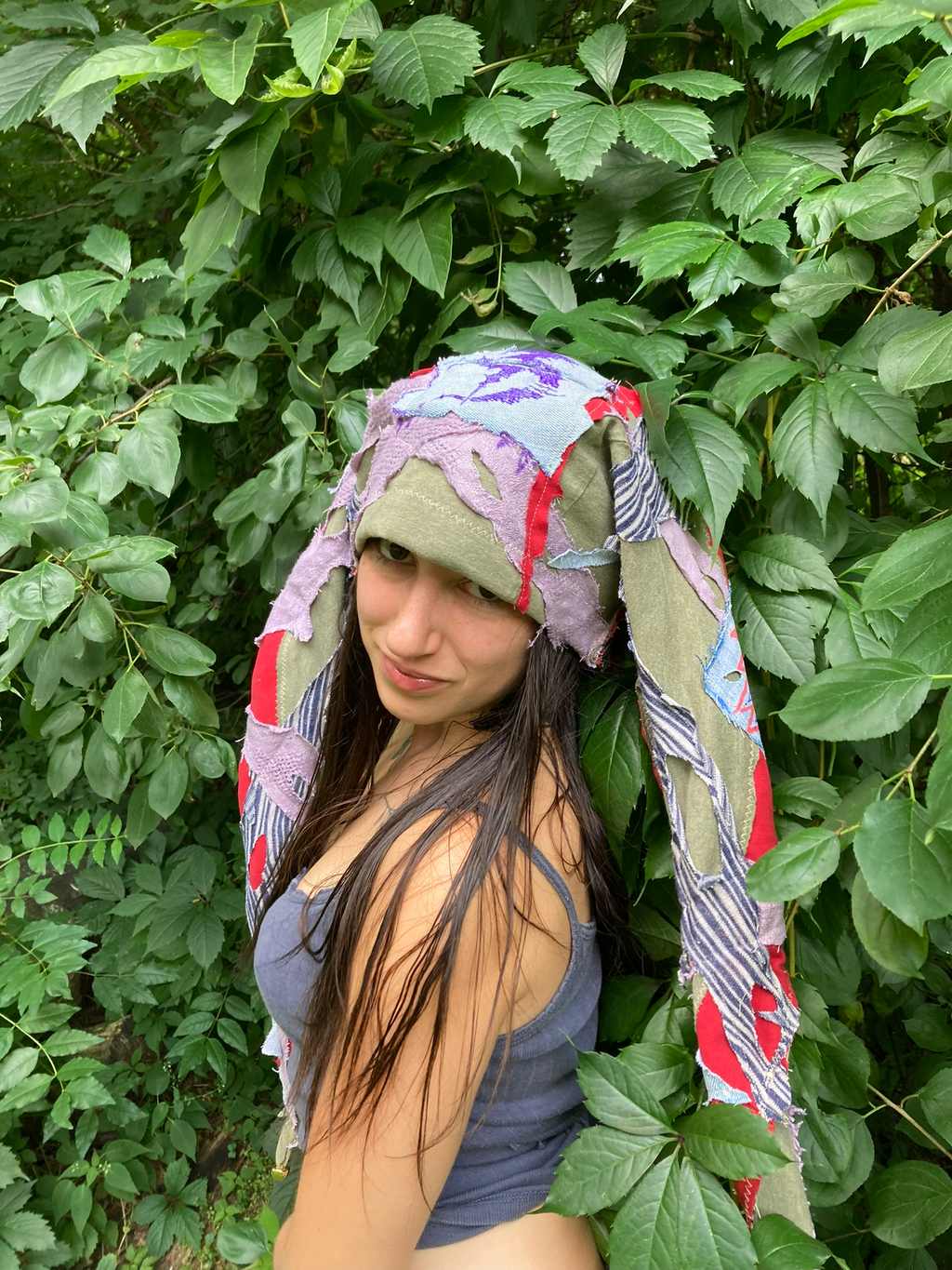 grateful dead x zed's dead patchwork hat