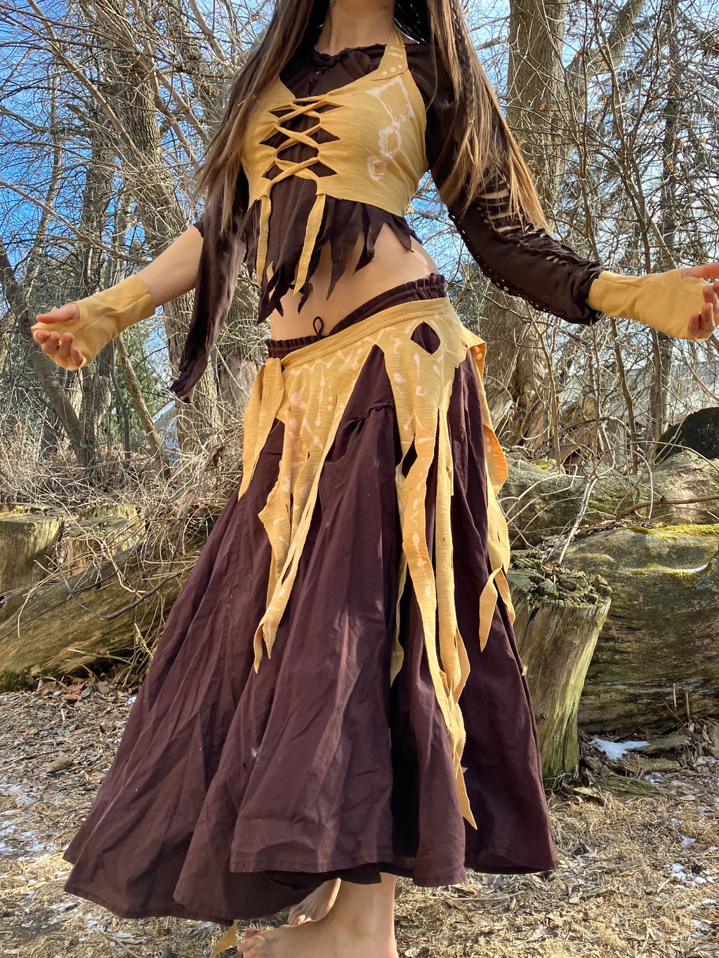 three piece cotton fairy dress