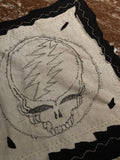 grateful dead cotton fabric patch