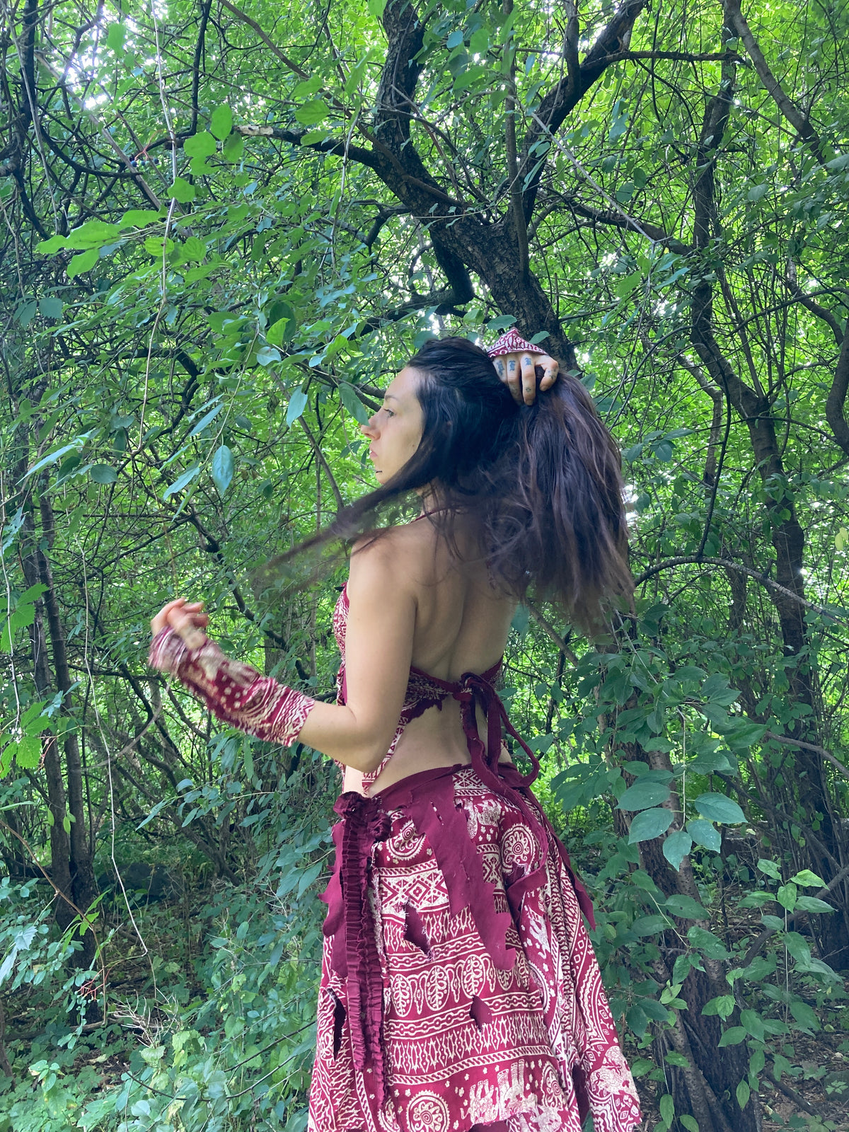 three piece cotton fairy dress