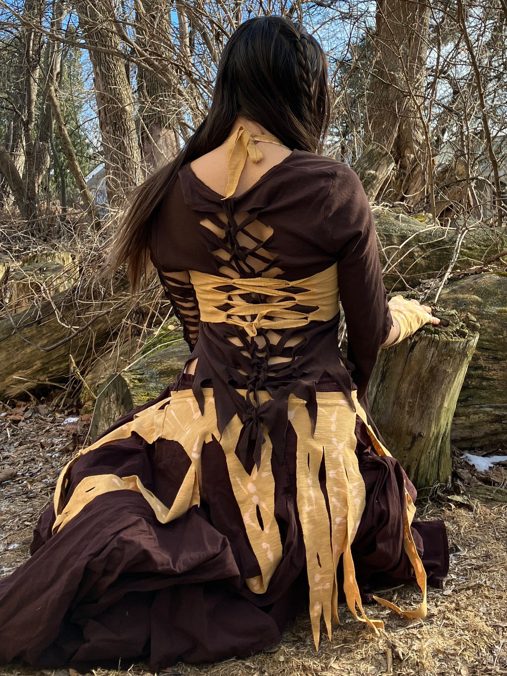 three piece cotton fairy dress