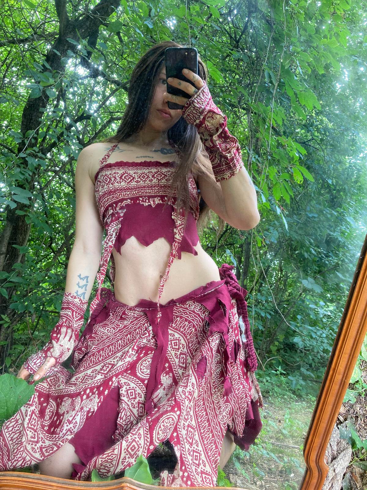 three piece cotton fairy dress
