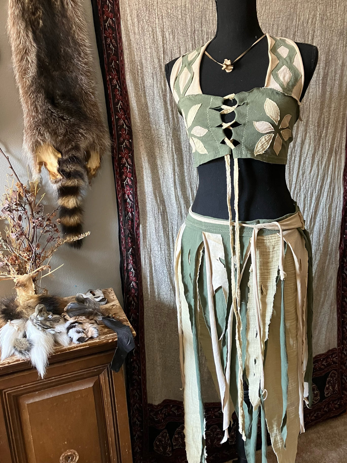 two piece fairy dress
