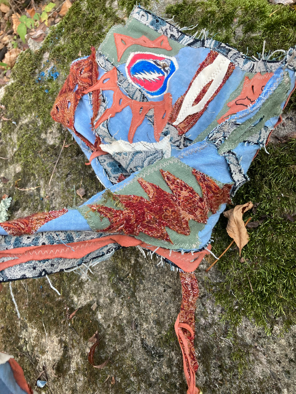 grateful dead patchwork hat
