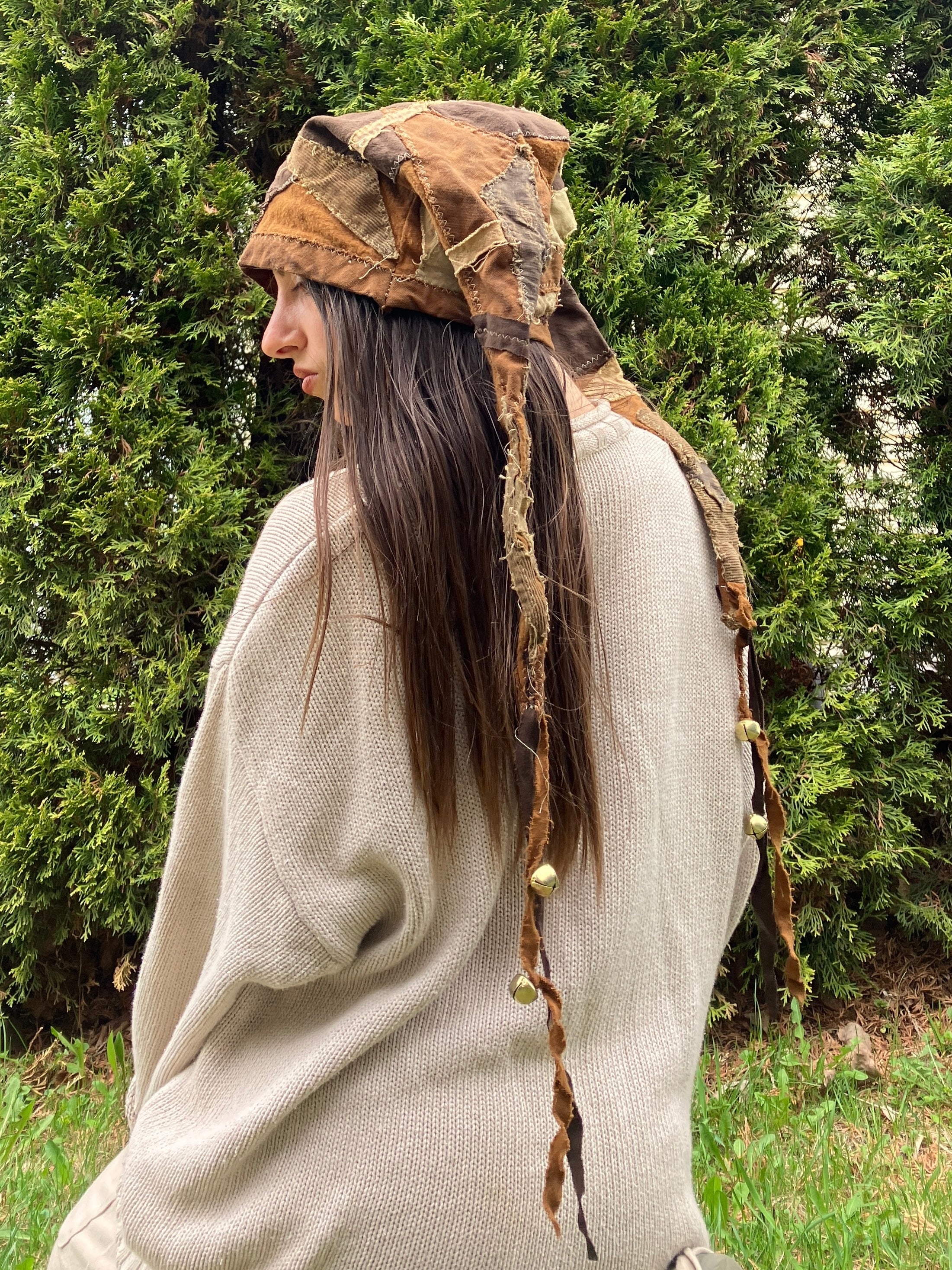 cotton patchwork hat