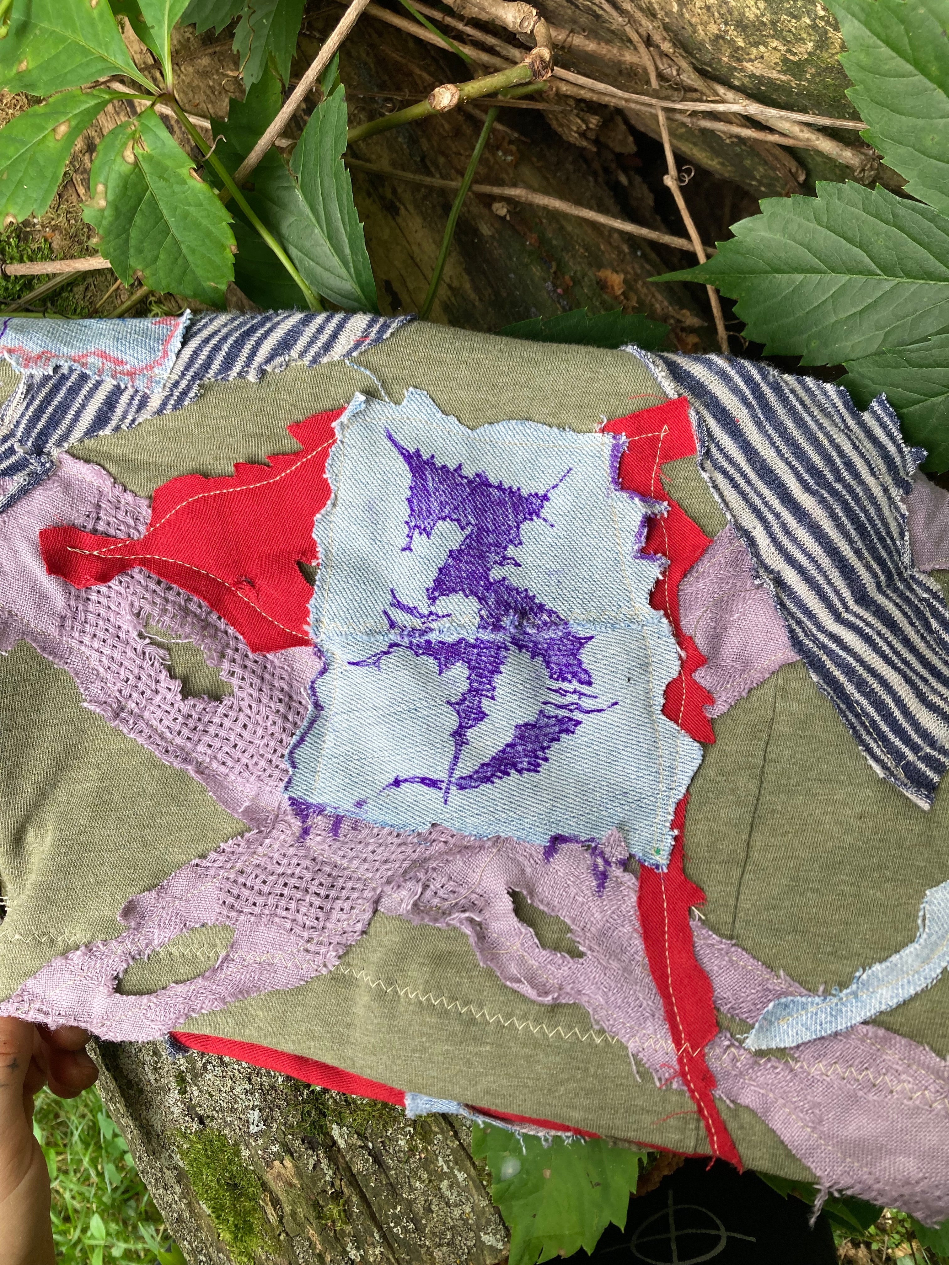 grateful dead x zed's dead patchwork hat
