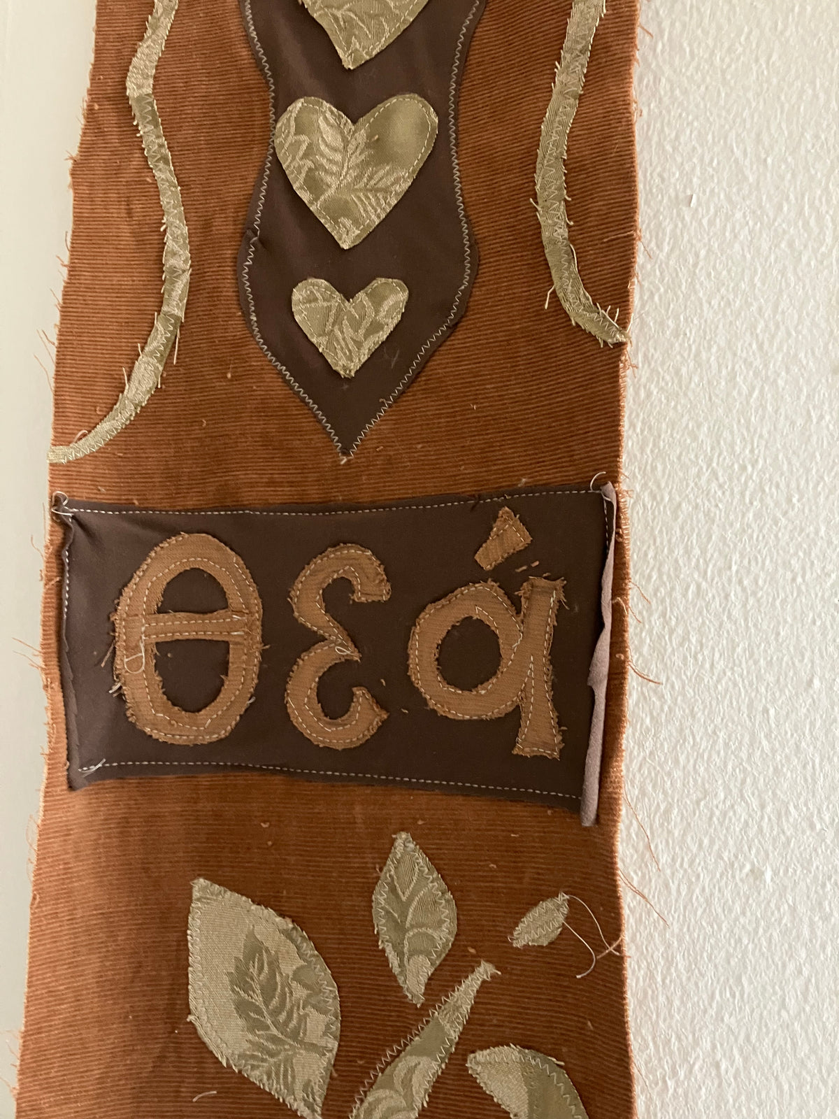 decorative fabric scroll