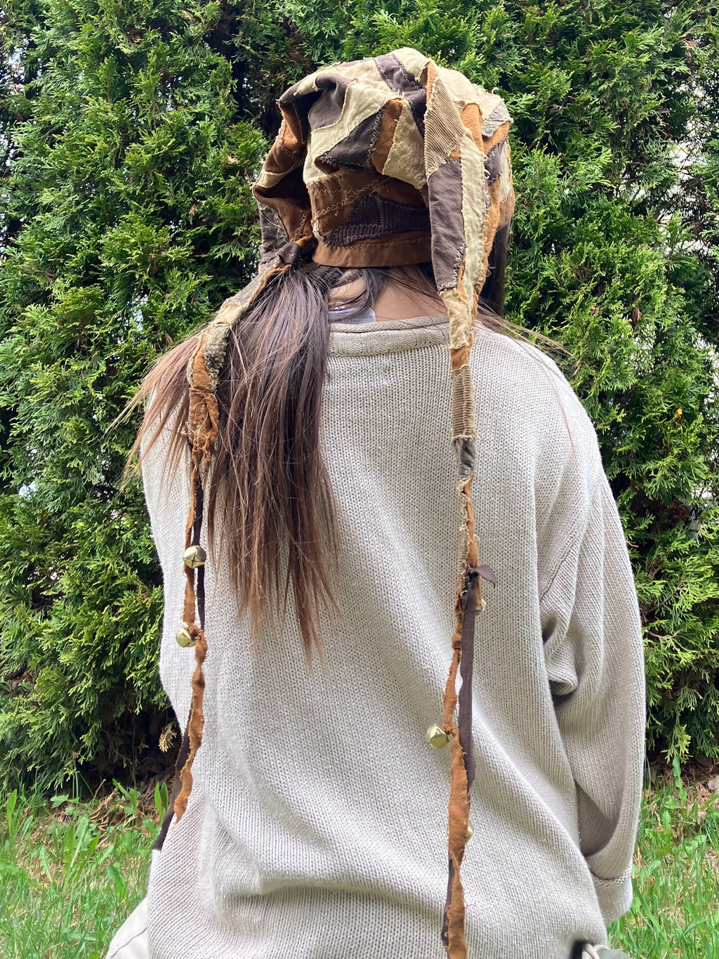 cotton patchwork hat