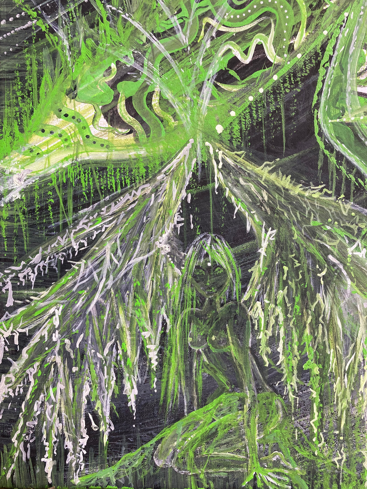 18 x 24  etheric angel painting